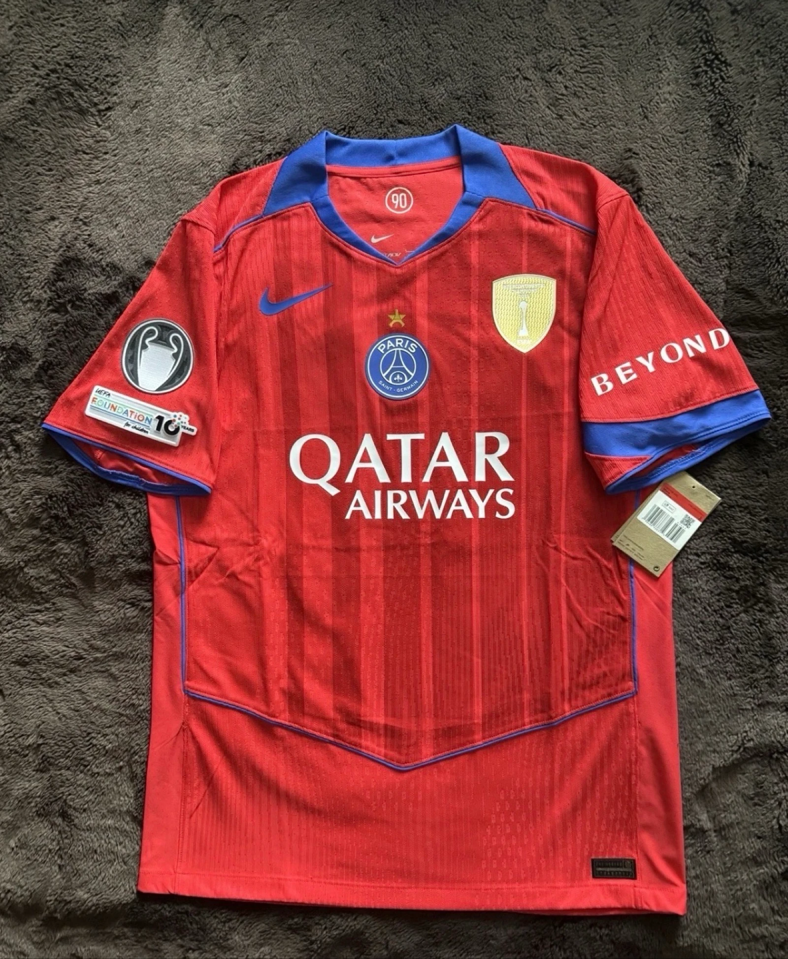 Camiseta Oficial Psg 2025/2026 Vapor Match Tamaño L Dembele Adulto Ldc – photo 2